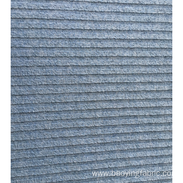 Fabric With Ribbed Surface